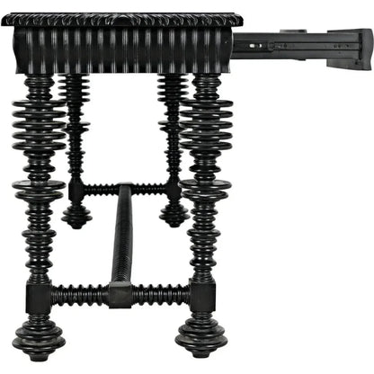Noir Portuguese Wooden Console Table