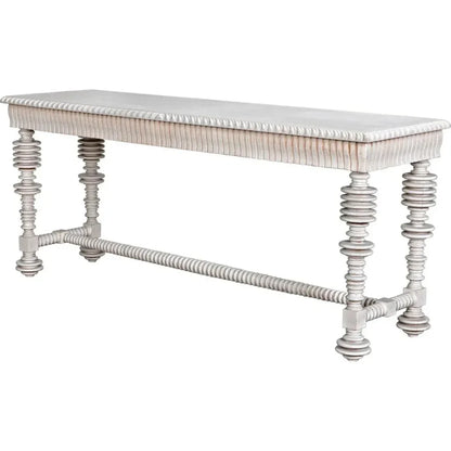 Noir Portuguese Wooden Console Table