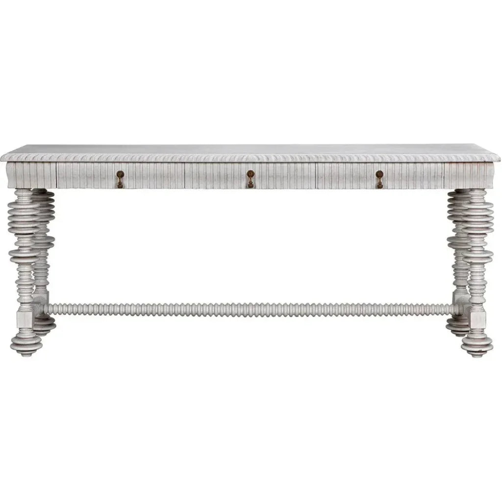 Noir Portuguese Wooden Console Table