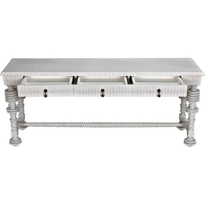Noir Portuguese Wooden Console Table