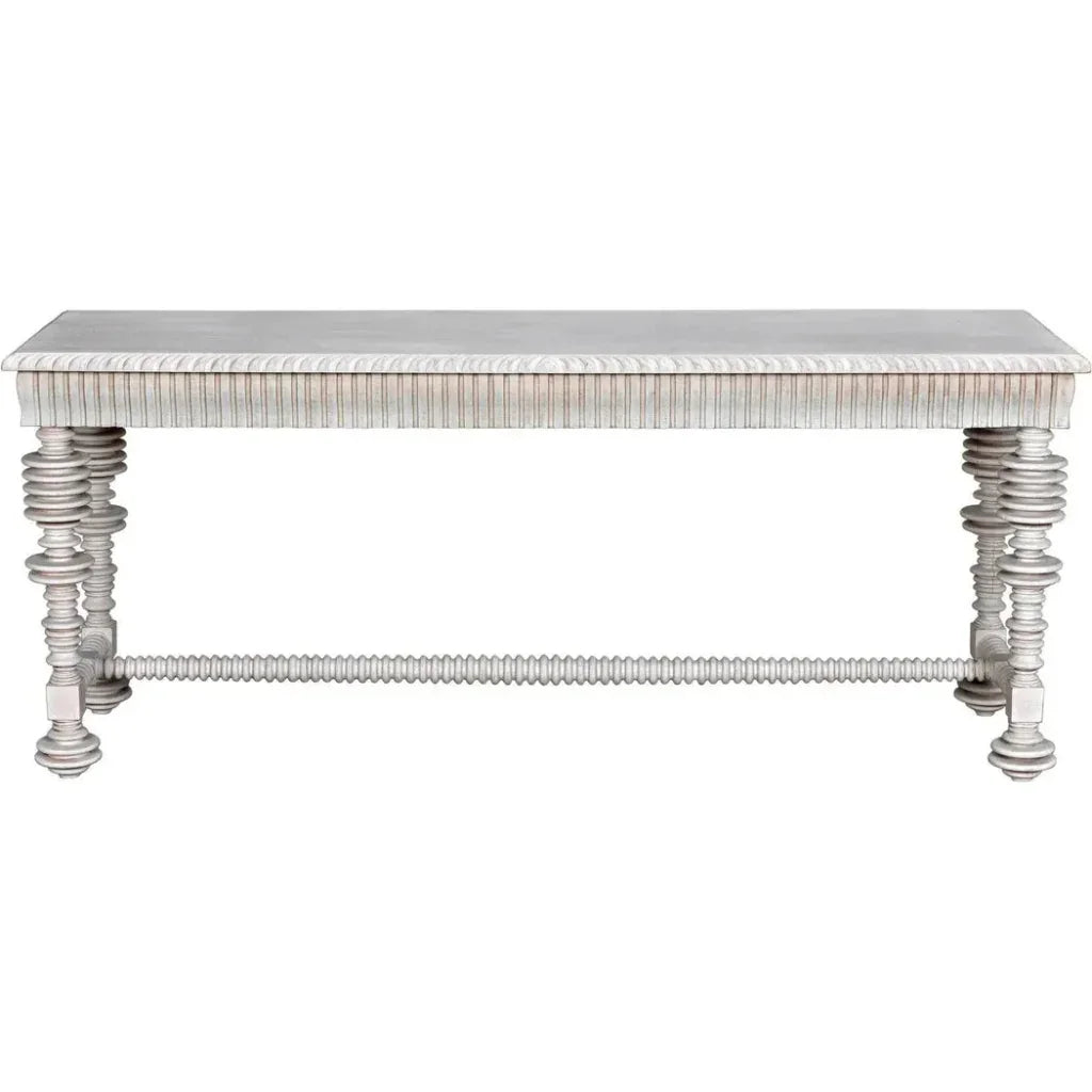 Noir Portuguese Wooden Console Table