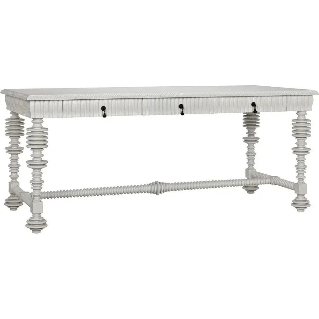 Portuguese Carved Wooden Desk