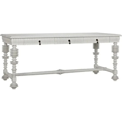 Portuguese Carved Wooden Desk