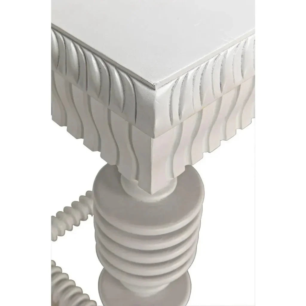 Portuguese Carved Wooden Desk