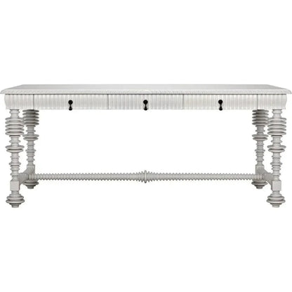 Portuguese Carved Wooden Desk