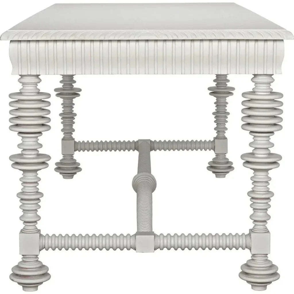 Portuguese Carved Wooden Desk