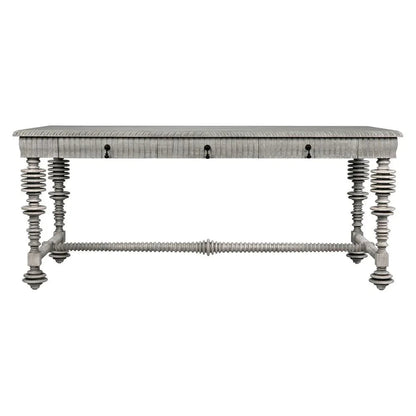 Portuguese Carved Wooden Desk