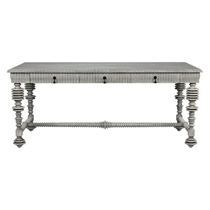 Portuguese Carved Wooden Desk