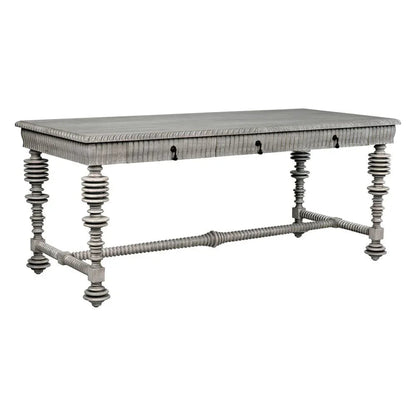 Portuguese Carved Wooden Desk