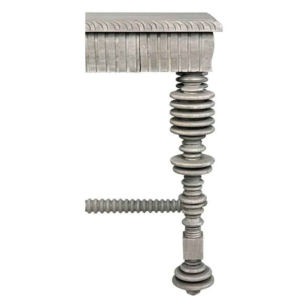 Portuguese Carved Wooden Desk