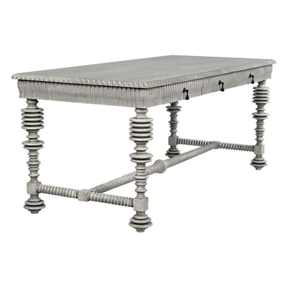 Portuguese Carved Wooden Desk