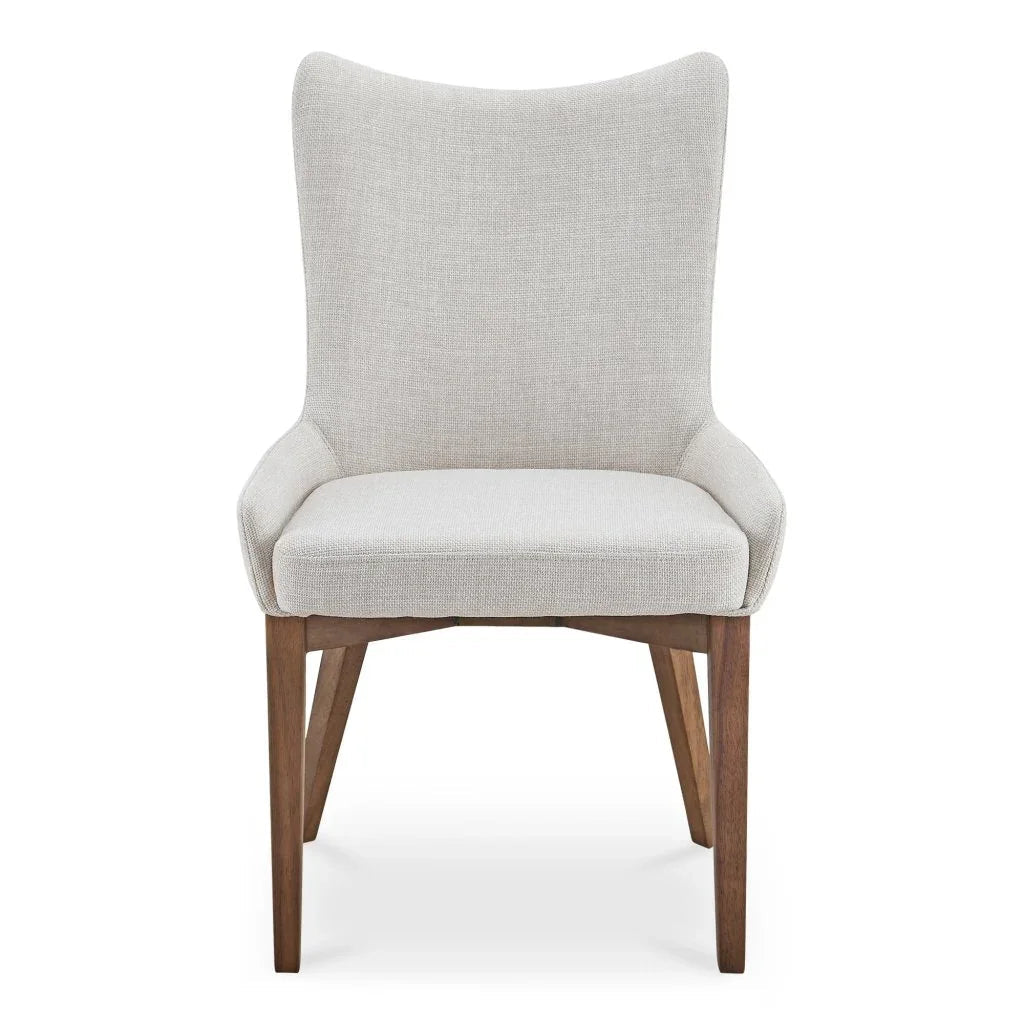Potter Heather Beige Padded Dining Chair - LOOMLAN - Moe's Home - Dining Chairs