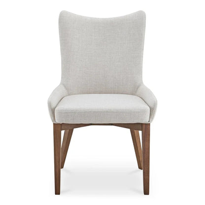 Potter Heather Beige Padded Dining Chair - LOOMLAN - Moe's Home - Dining Chairs