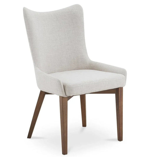 Moe's Home Potter Heather Beige Padded Dining Chair