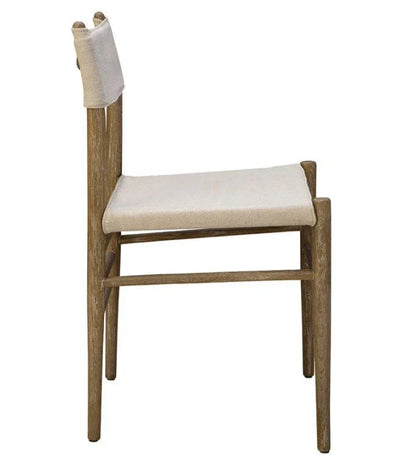 Prescott Leather Armless Chair - LOOMLAN - Furniture Classics - Accent Chairs