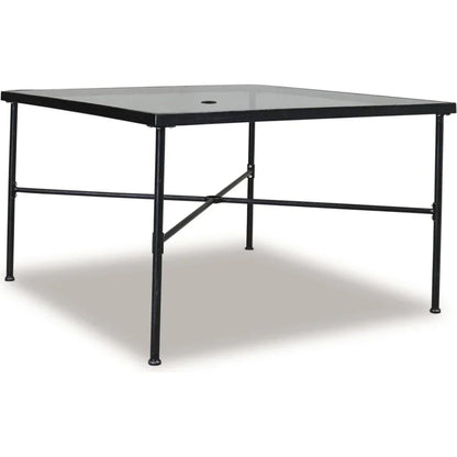 Provence Glass Top Outdoor Dining Table