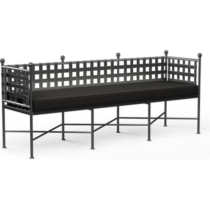 Provence Sunbrella Outdoor Bench - LOOMLAN - Sunset West - Outdoor Benches