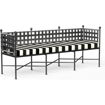 Provence Sunbrella Outdoor Bench - LOOMLAN - Sunset West - Outdoor Benches