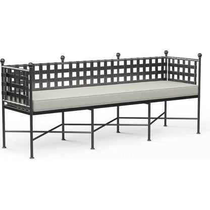 Provence Sunbrella Outdoor Bench - LOOMLAN - Sunset West - Outdoor Benches