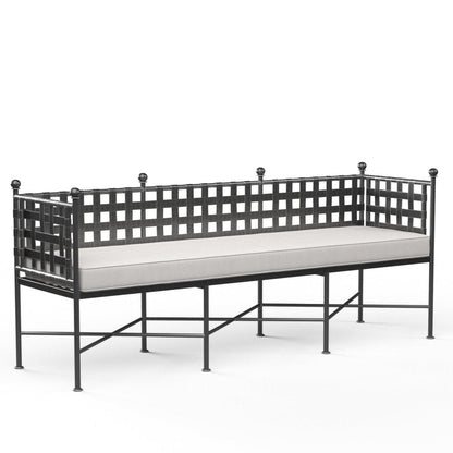 Provence Sunbrella Outdoor Bench - LOOMLAN - Sunset West - Outdoor Benches