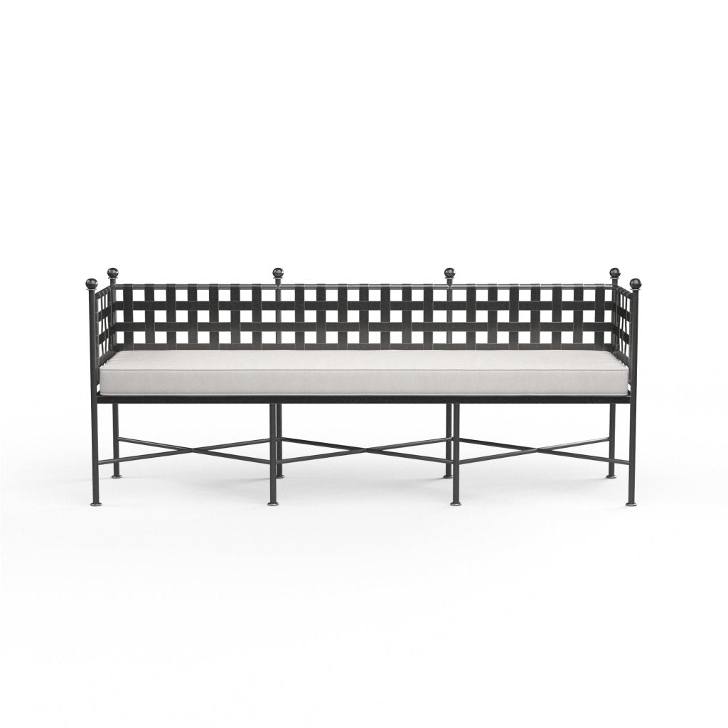 Provence Sunbrella Outdoor Bench - LOOMLAN - Sunset West - Outdoor Benches