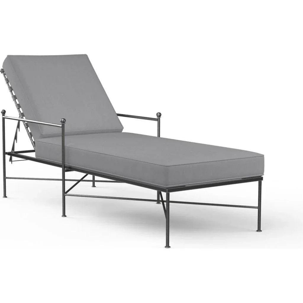 Provence Sunbrella Outdoor Lounge Chaise