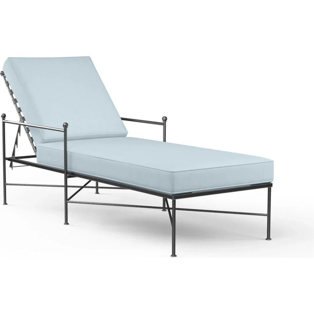 Provence Sunbrella Outdoor Lounge Chaise