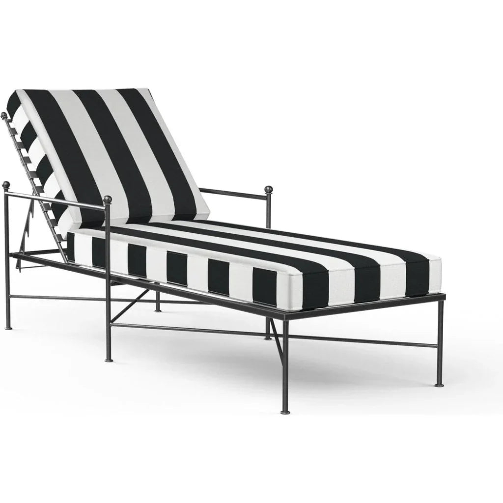 Provence Sunbrella Outdoor Lounge Chaise