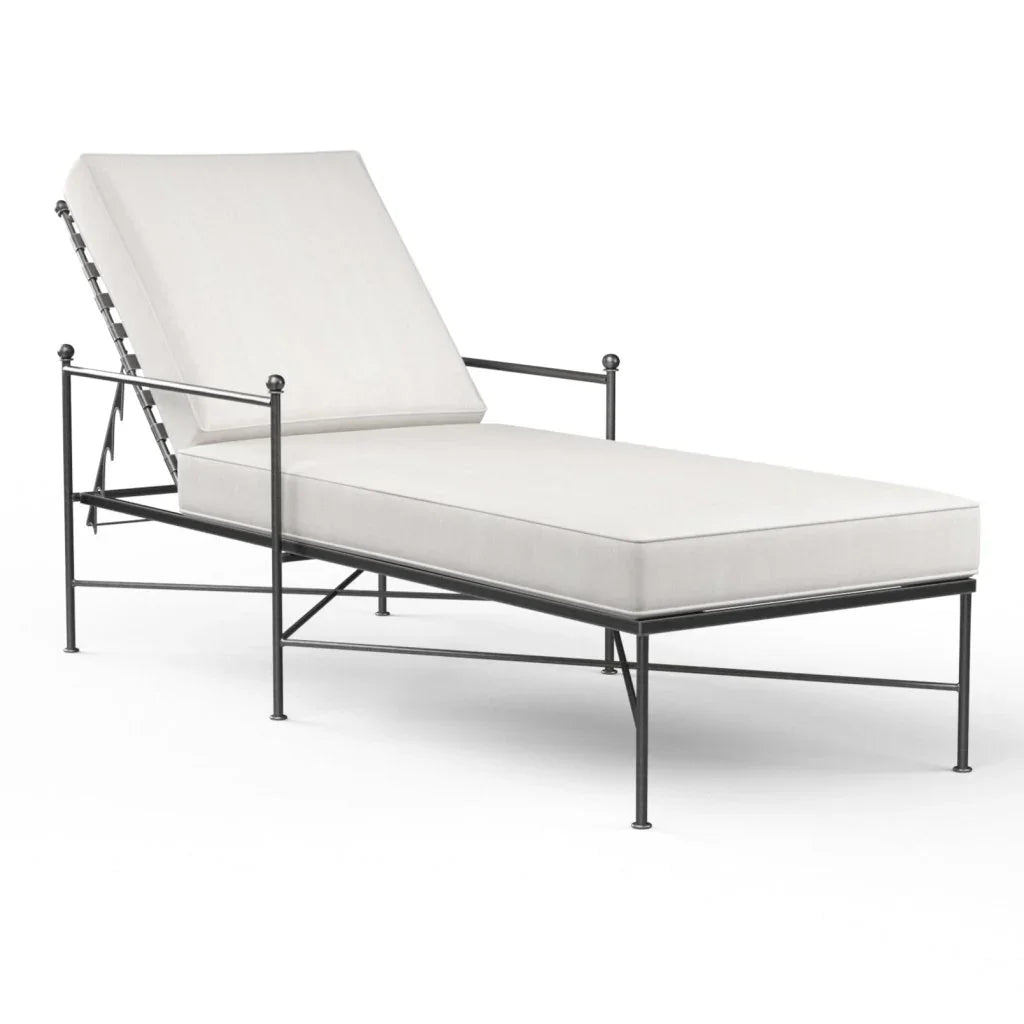 Provence Sunbrella Outdoor Lounge Chaise
