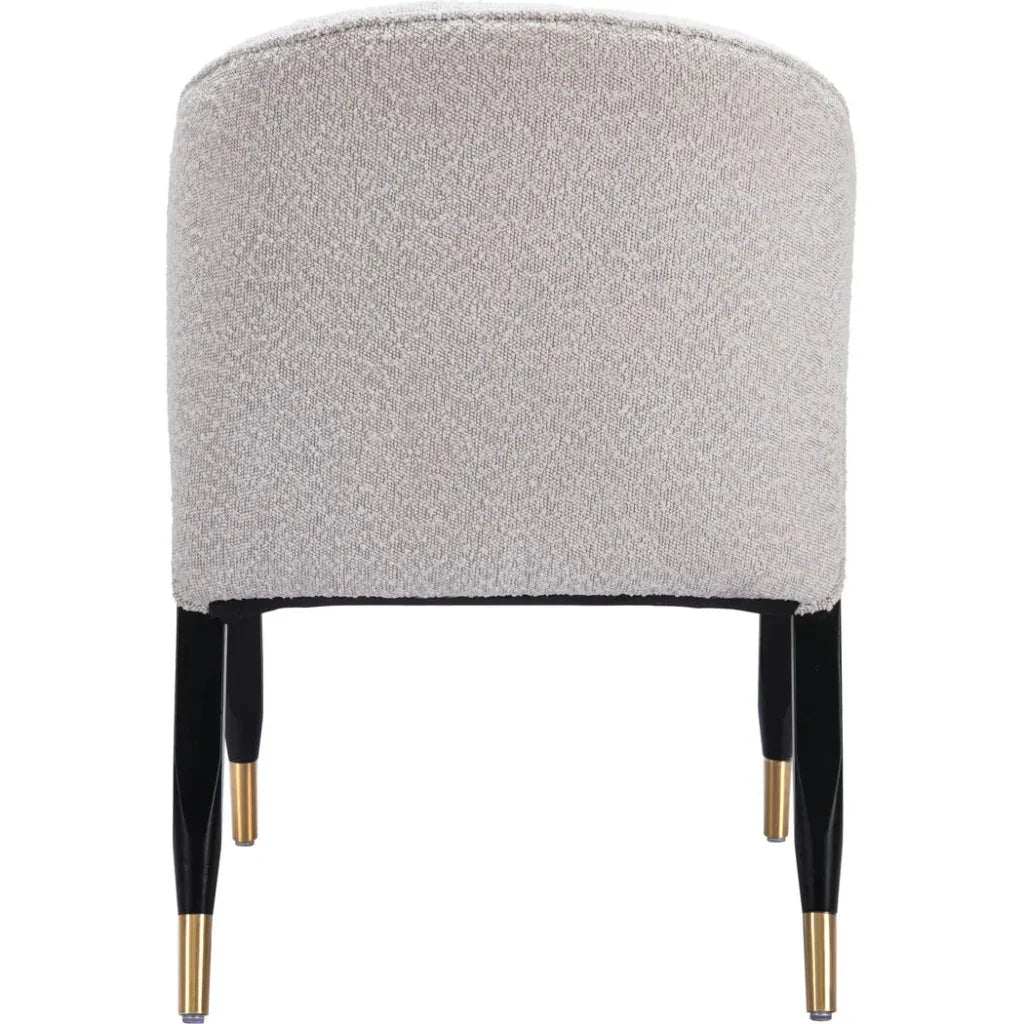 Pula Misty Gray Armless Dining Chair - LOOMLAN - Zuo Modern - Dining Chairs