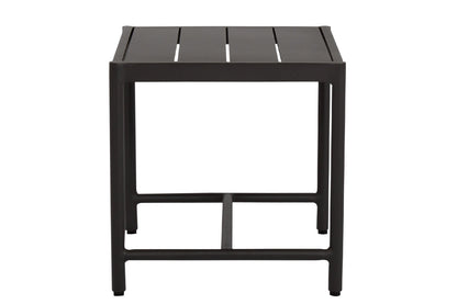 Pietra Modern Aluminum Design Scratch-Resistant Outdoor End Table