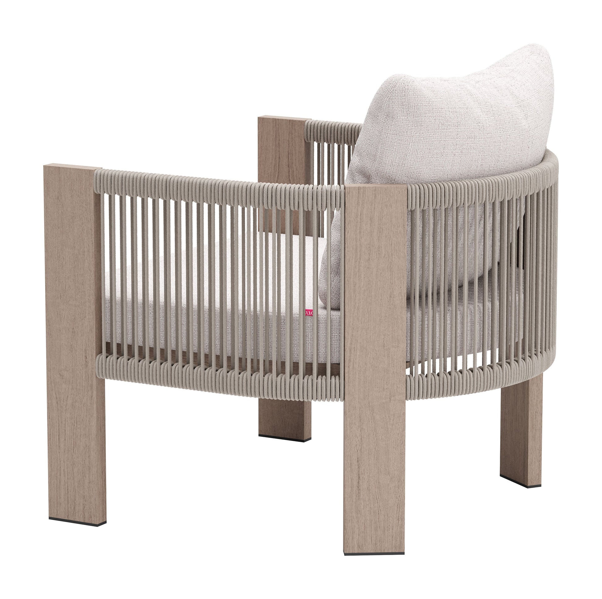 Zuo Modern Rebel Beige Accent Arm Chair