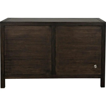 Noir Quadrant Two Doors Walnut Sideboard