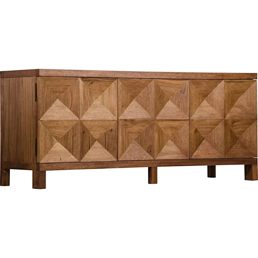 Quadrant Three Doors Walnut Sideboard