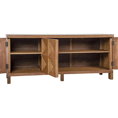 Quadrant Three Doors Walnut Sideboard