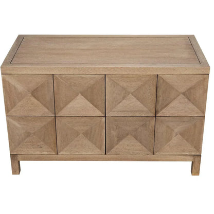 Noir Quadrant Two Doors Walnut Sideboard