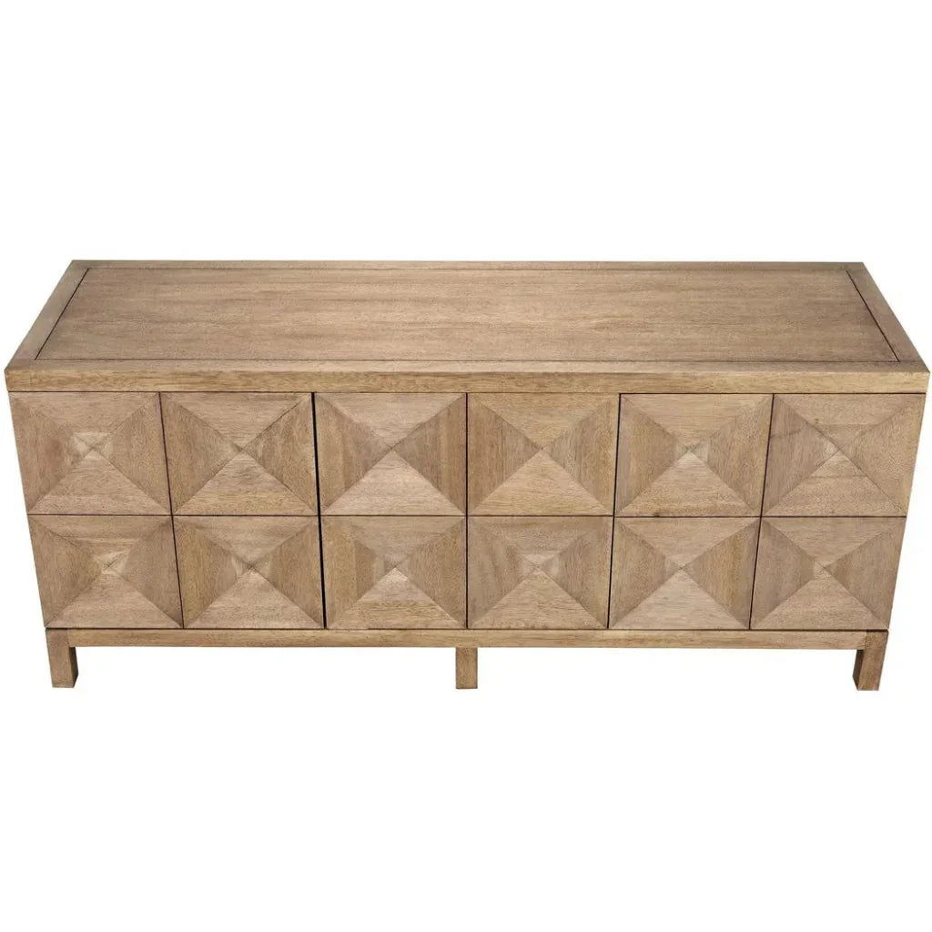 Quadrant Three Doors Walnut Sideboard