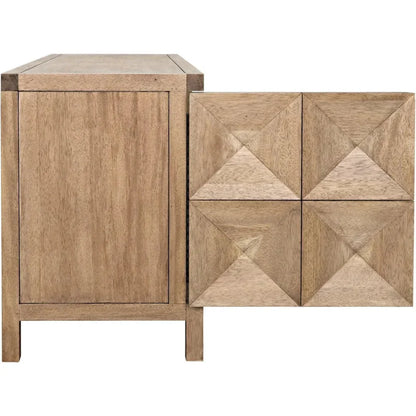 Quadrant Three Doors Walnut Sideboard