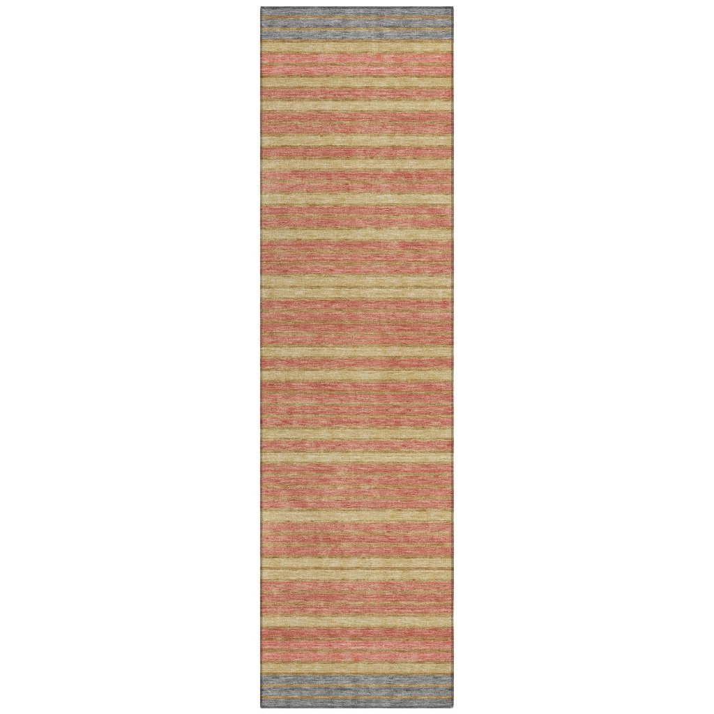 LOOMLAN Rugs Quara Gray Washable Indoor-Outdoor Rug