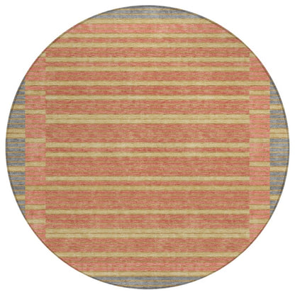 LOOMLAN Rugs Quara Gray Washable Indoor-Outdoor Rug