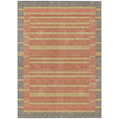 LOOMLAN Rugs Quara Gray Washable Indoor-Outdoor Rug