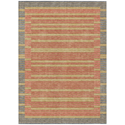 LOOMLAN Rugs Quara Gray Washable Indoor-Outdoor Rug