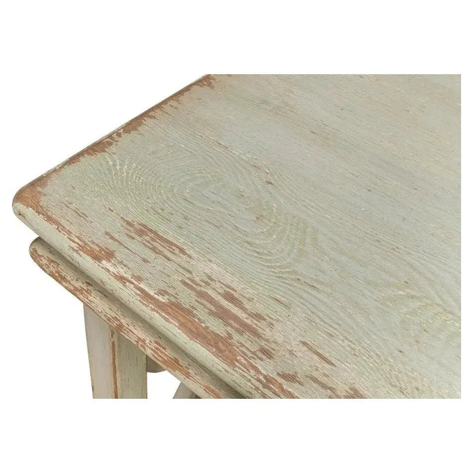 Quatrefoil Bookshelf Console Table Shelves - LOOMLAN - Sarreid - Console Tables