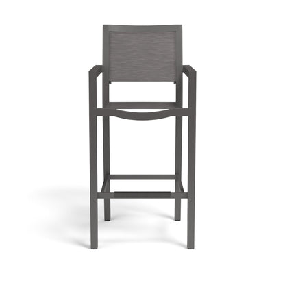 Vegas Aluminum Made Sling Outdoor Barstool