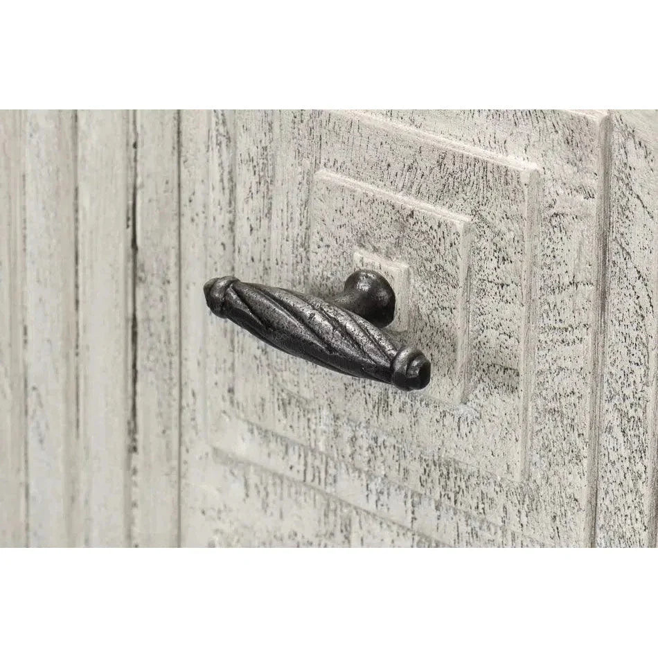 Rafina Three Door Cabinet For Living Room - LOOMLAN - Sarreid - Sideboards