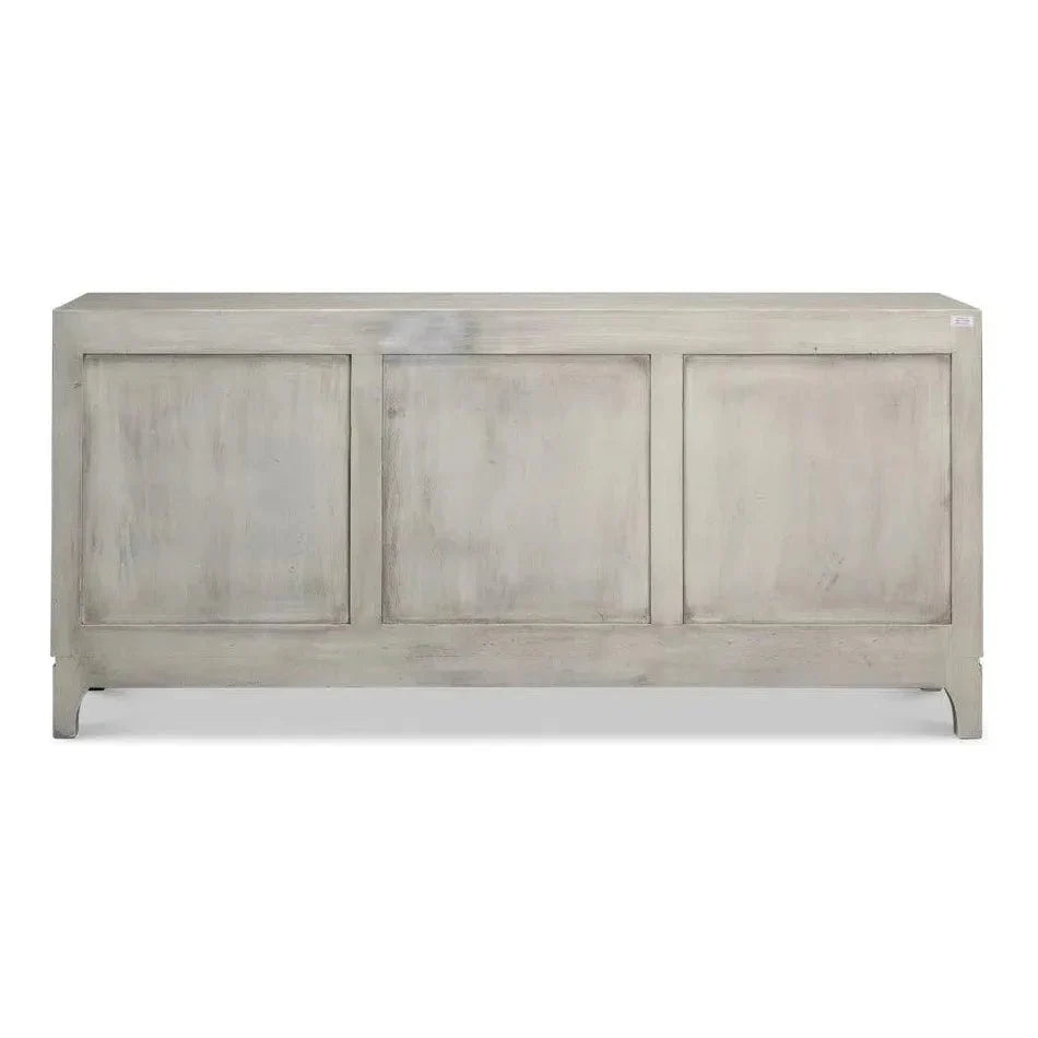 Rafina Three Door Cabinet For Living Room - LOOMLAN - Sarreid - Sideboards