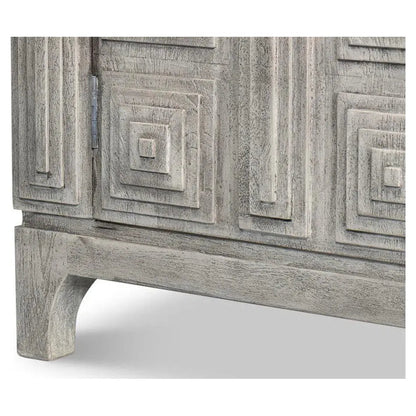 Rafina Two Door Cabinet For Living Room - LOOMLAN - Sarreid - Sideboards