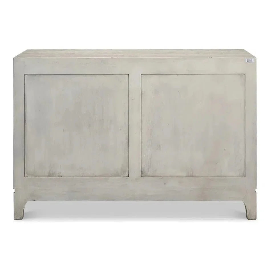 Rafina Two Door Cabinet For Living Room - LOOMLAN - Sarreid - Sideboards