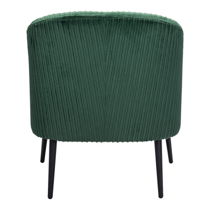 Ranier Accent Chair Green - Sideboards and Things Brand_Zuo Modern, Color_Black, Color_Green, Finish_Powder Coated, Materials_Metal, Materials_Wood, Metal Type_Steel, Product Type_Occasional Chair, Upholstery Type_Fabric Blend, Upholstery Type_Polyester, Wood Species_Plywood