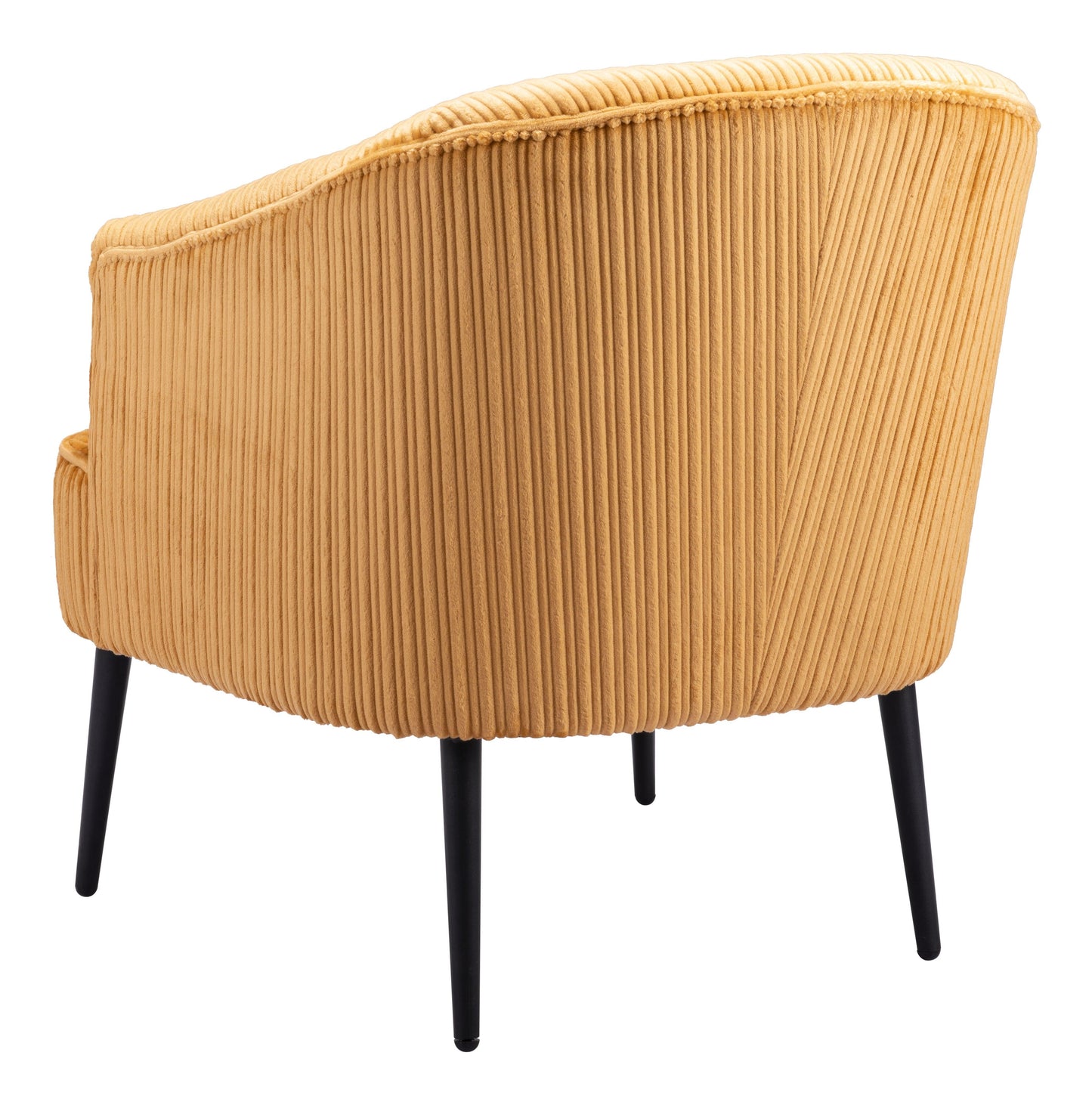 Ranier Accent Chair Yellow - Sideboards and Things Brand_Zuo Modern, Color_Black, Color_Yellow, Finish_Powder Coated, Materials_Metal, Materials_Wood, Metal Type_Steel, Product Type_Occasional Chair, Upholstery Type_Fabric Blend, Upholstery Type_Polyester, Wood Species_Plywood